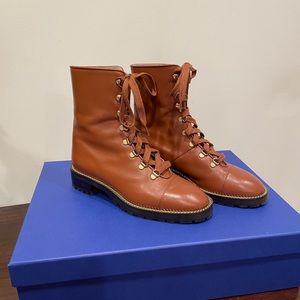 Stuart weitzman combat boots